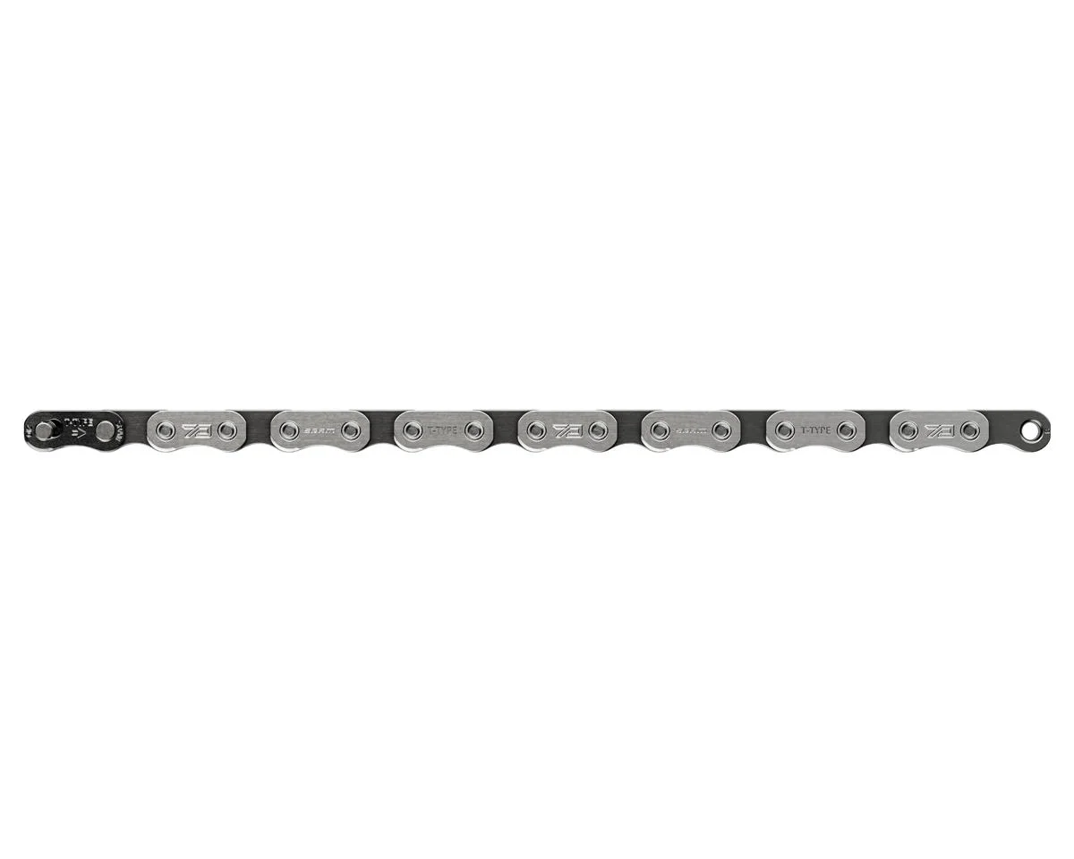 SRAM Eagle 70 T-Type Flattop Chain (Sliver) (12 Speed) (126 Links)